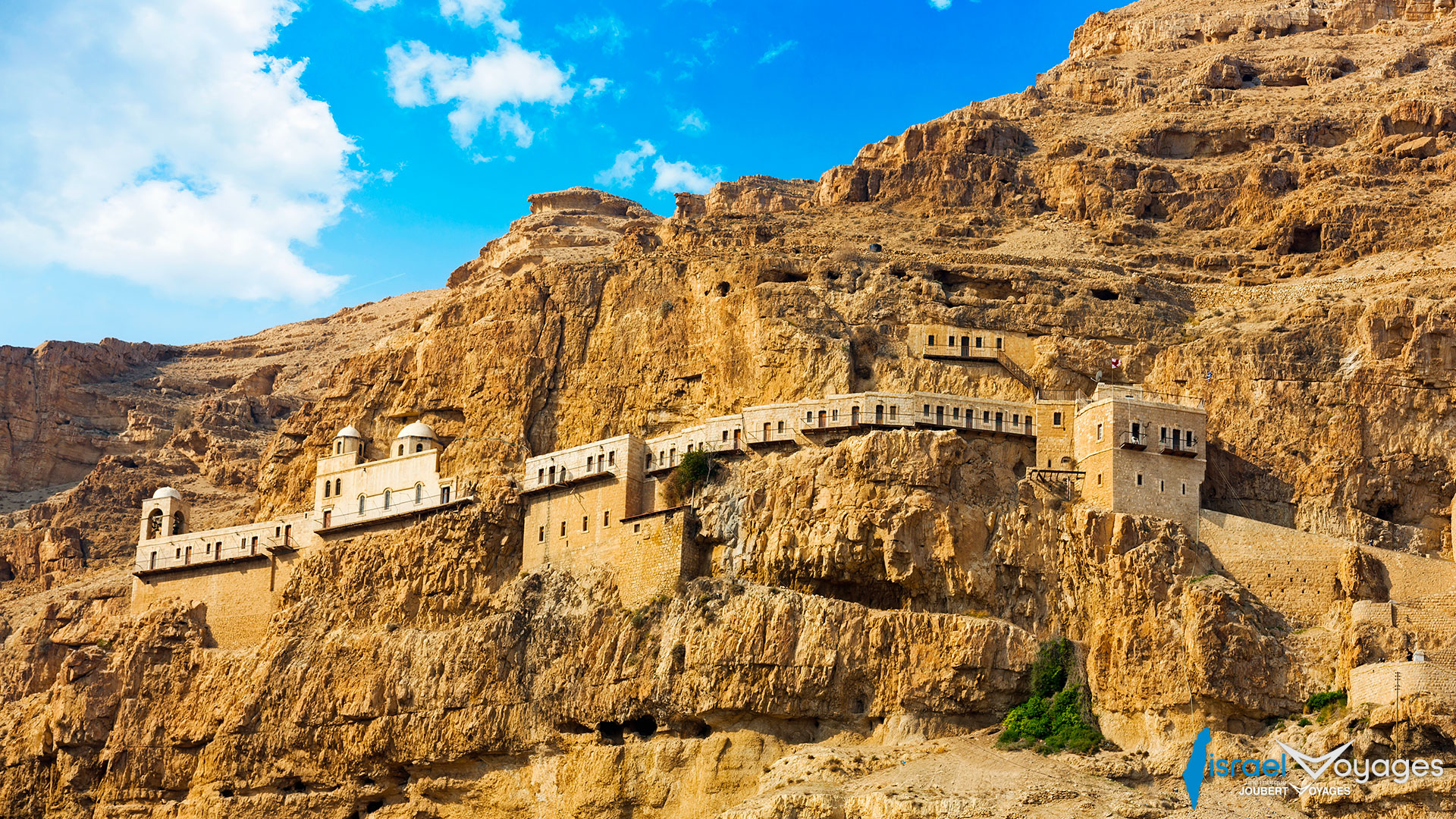 Monastère de la tentation à Jéricho en Palestine