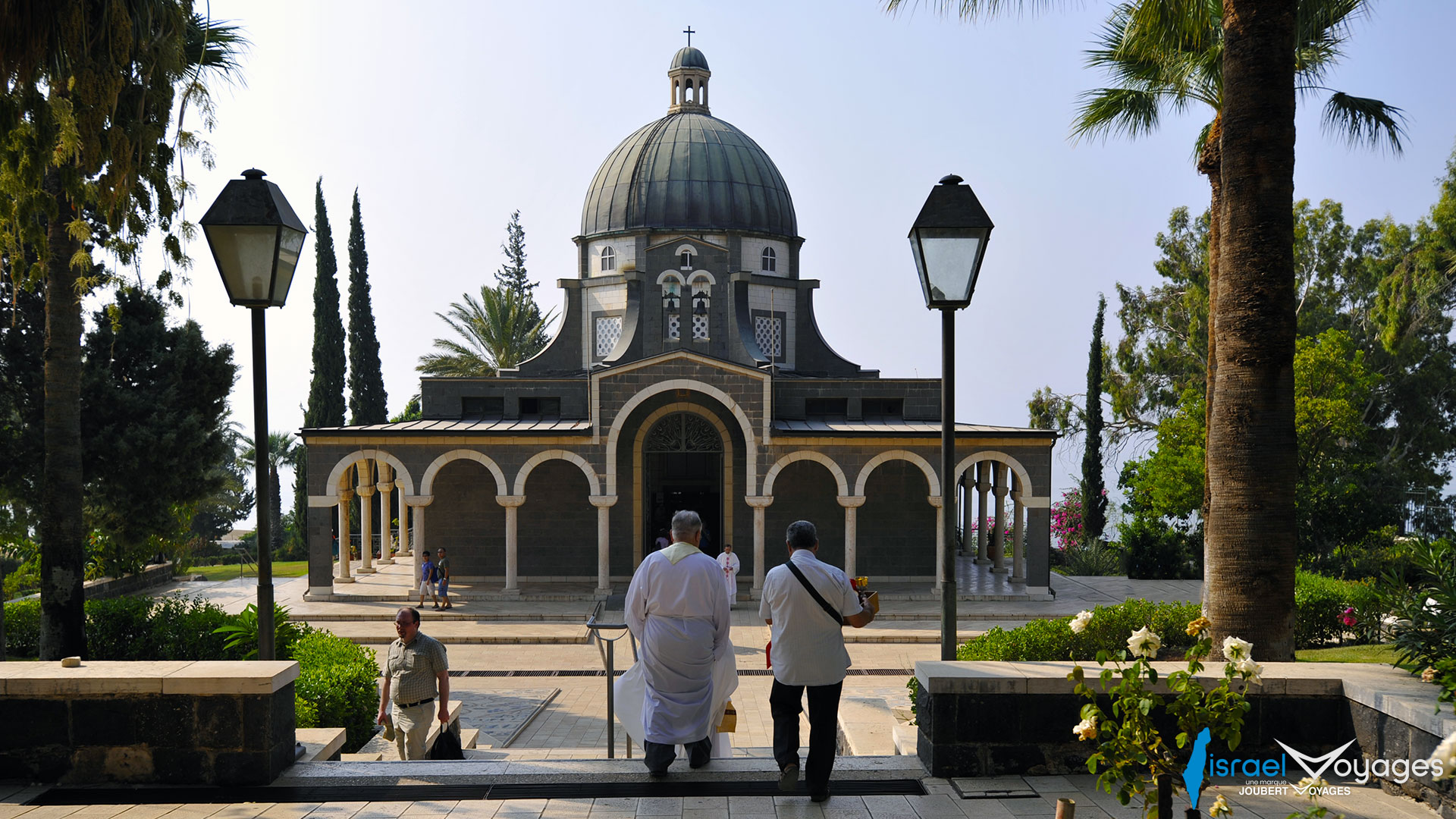 Eglise des Béatitudes à Tabgha